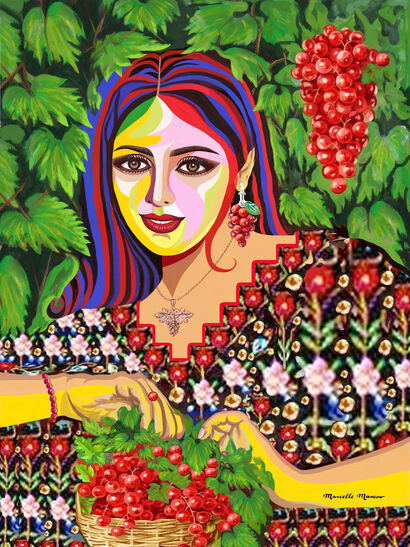 Abundance - a Digital Art Artowrk by Marcelle Mansour